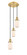 Franklin Restoration Three Light Pendant in Satin Gold (405|113F3PSGG311)