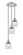 Franklin Restoration Three Light Pendant in Polished Nickel (405|113F3PPNG52)