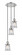 Franklin Restoration Three Light Pendant in Polished Nickel (405|113F3PPNG182S)