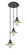 Franklin Restoration Three Light Pendant in Matte Black (405|113F3PBKG2)