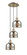 Franklin Restoration Three Light Pendant in Antique Brass (405|113F3PABG78)