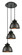 Ballston Three Light Pendant in Matte Black (405|113B3PBKM14BK)