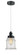 Edison One Light Mini Pendant in Matte Black (405|100BK10W1HBKG184)