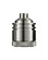 Ballston Socket Cover in Satin Nickel (405|002SN)
