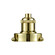 Franklin Restoration Socket Cover in Gold (405|001HGD)