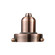 Franklin Restoration Socket Cover in Antique Copper (405|000HAC)