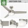 Midtown 48'' Ceiling Fan in Matte Nickel (47|54212)