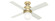 Hepburn 44''Ceiling Fan in Modern Brass (47|52313)