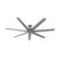 Downtown 72'' Ceiling Fan in Matte Silver (47|51591)