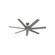 Downtown 60'' Ceiling Fan in Matte Silver (47|51589)