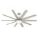 Overton 60'' Ceiling Fan in Matte Nickel (47|50719)