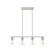 Van Nuys Four Light Chandelier in Brushed Nickel (47|48038)