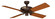 Hunter Original 52'' Ceiling Fan in Chestnut Brown (47|23847)