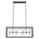 Felippe Eight Light Linear Chandelier in Onyx Bengal (47|19978)