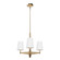 Nolita Three Light Chandelier in Alturas Gold (47|19878)