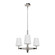 Nolita Three Light Chandelier in Brushed Nickel (47|19877)