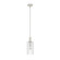 Gatz One Light Pendant in Brushed Nickel (47|19792) Gatz One Light Pendant in Brushed Nickel (47|19792)