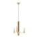 Gatz Three Light Chandelier in Alturas Gold (47|19781)