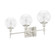 Xidane Three Light Bathroom Vanity in Brushed Nickel (47|19764)