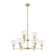 Xidane Nine Light Chandelier in Alturas Gold (47|19745)