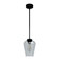 Vidria One Light Pendant in Matte Black (47|19724)