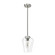 Vidria One Light Mini Pendant in Brushed Nickel (47|19723)