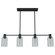 Lochemeade Four Light Chandelier in Natural Black Iron (47|19715)