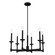 Briargrove Six Light Chandelier in Matte Black (47|19700)