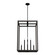 Squire Manor Eight Light Pendant in Matte Black (47|19678)