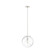 Sacha One Light Pendant in Brushed Nickel (47|19661)