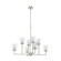 Kerrison Eight Light Chandelier in Brushed Nickel (47|19533)