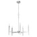 Sunjai Five Light Chandelier in Brushed Nickel (47|19522)