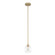 Xidane One Light Pendant in Alturas Gold (47|19504)