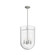 Sacha Four Light Pendant in Brushed Nickel (47|19319)