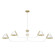 Grove Isle Four Light Chandelier in Matte White (47|19207)