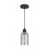 Lochemeade One Light Mini Pendant in Natural Black Iron (47|19201)