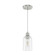 Lochemeade One Light Mini Pendant in Brushed Nickel (47|19200)