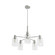 Lochemeade Five Light Chandelier in Brushed Nickel (47|19197)