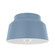 Cranbrook One Light Flush Mount in Indigo Blue (47|19173)