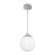 Hepburn One Light Pendant in Brushed Nickel (47|19169)