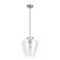 Vidria One Light Pendant in Brushed Nickel (47|19112)