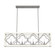 Gablecrest Four Light Linear Chandelier in Painted Concrete (47|19098)