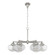 Saddle Creek Six Light Chandelier in Brushed Nickel (47|19064)