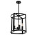 Astwood Four Light Chandelier in Matte Black (47|19003)