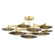 Griston LED Semi Flush Mount in Aged Brass (70|PI1892609AGB)