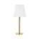 Dorset One Light Table Lamp in Aged Brass (70|MDSL513AGB)