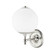 Sphere No.1 One Light Wall Sconce in Polished Nickel (70|MDS702PN)
