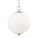Sphere No.1 One Light Pendant in Polished Nickel (70|MDS701PN)