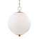 Sphere No.1 One Light Pendant in Aged Brass (70|MDS701AGB)