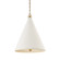 Plaster No.1 Two Light Pendant in Aged Brass/White Plaster (70|MDS402AGBWP)